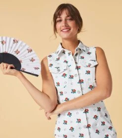 Robe EULALIE Printemps Blanc 8 Robe EULALIE Printemps Blanc -Mode Vêtements Magasin robe eulalie.3