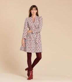 Robe HONORINE Pondichéry écru