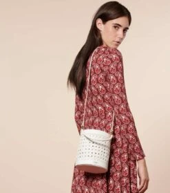 Robe JACINTHE Paisley Naïf Bordeaux