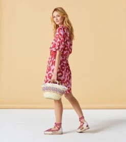 Robe KAREN Grande Margueritte Fuchsia 9 Robe KAREN Grande Margueritte Fuchsia -Mode Vêtements Magasin robe karen marguerite.1