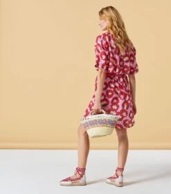 Robe KAREN Grande Margueritte Fuchsia 11 Robe KAREN Grande Margueritte Fuchsia -Mode Vêtements Magasin robe karen marguerite.2