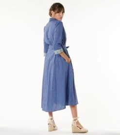 Robe KATE KELLY Mini Mouche Lavande Menthe -Mode Vêtements Magasin robe kate kely.3