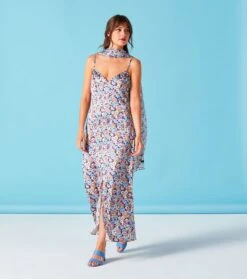 Robe KATIA FLORENTINE Ciel 15 Robe KATIA FLORENTINE Ciel -Mode Vêtements Magasin robe katia