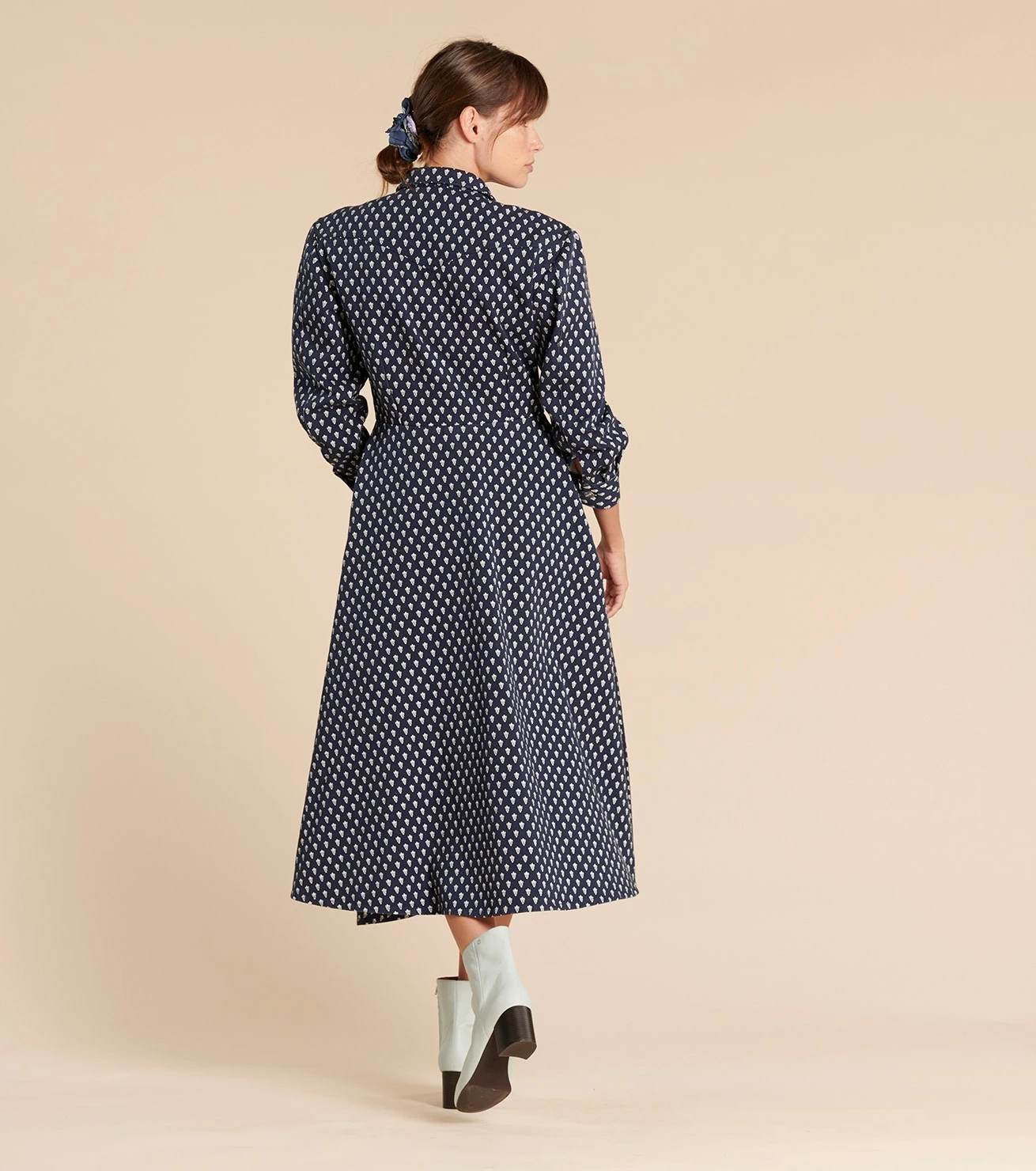 Robe LALLIE Mouche Marine 6 Robe LALLIE Mouche Marine – Image 6