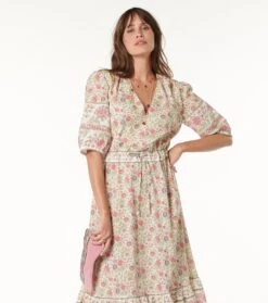 Robe LUZ Petit Cassis Amande Rose