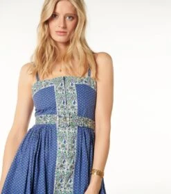 Robe MADDIE Mini Mouche Lavande Menthe