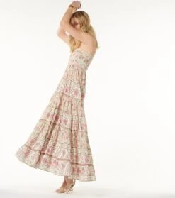 Robe MANOLA Petit Cassis Amande Rose