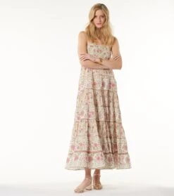 Robe MANOLA Petit Cassis Amande Rose 10 Robe MANOLA Petit Cassis Amande Rose -Mode Vêtements Magasin robe manola.3 1