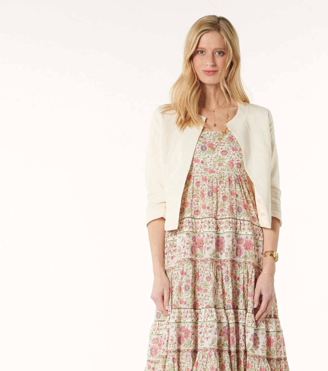 Robe MANOLA Petit Cassis Amande Rose 2 Robe MANOLA Petit Cassis Amande Rose – Image 2