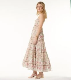 Robe MANOLA Petit Cassis Amande Rose 9 Robe MANOLA Petit Cassis Amande Rose -Mode Vêtements Magasin robe manola 1