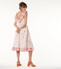 Robe MARISOL Le Destet Blanc Anis -Mode Vêtements Magasin robe marisol.4