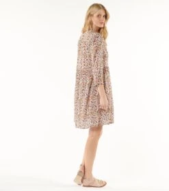 Robe MIMI Sault Rose Marron -Mode Vêtements Magasin robe mimi.3