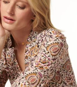 Robe MIMI Sault Rose Marron -Mode Vêtements Magasin robe mimi.4