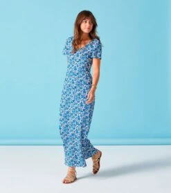 Robe MONA Boutis Bleu 11 Robe MONA Boutis Bleu -Mode Vêtements Magasin robe mona boutis.1