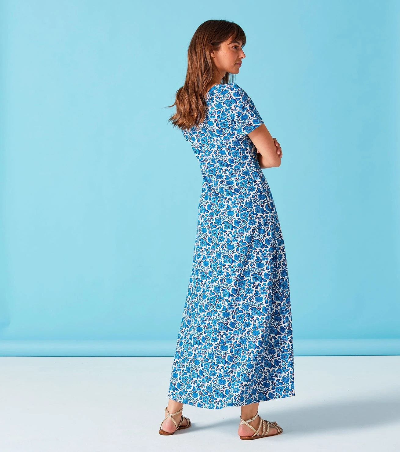 Robe MONA Boutis Bleu 1 Robe MONA Boutis Bleu