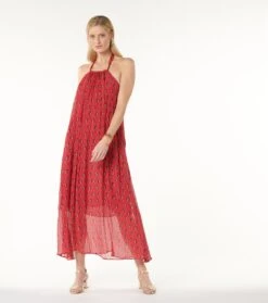 Robe RUBINA Mouries Rouge 8 Robe RUBINA Mouries Rouge -Mode Vêtements Magasin robe rubina.2