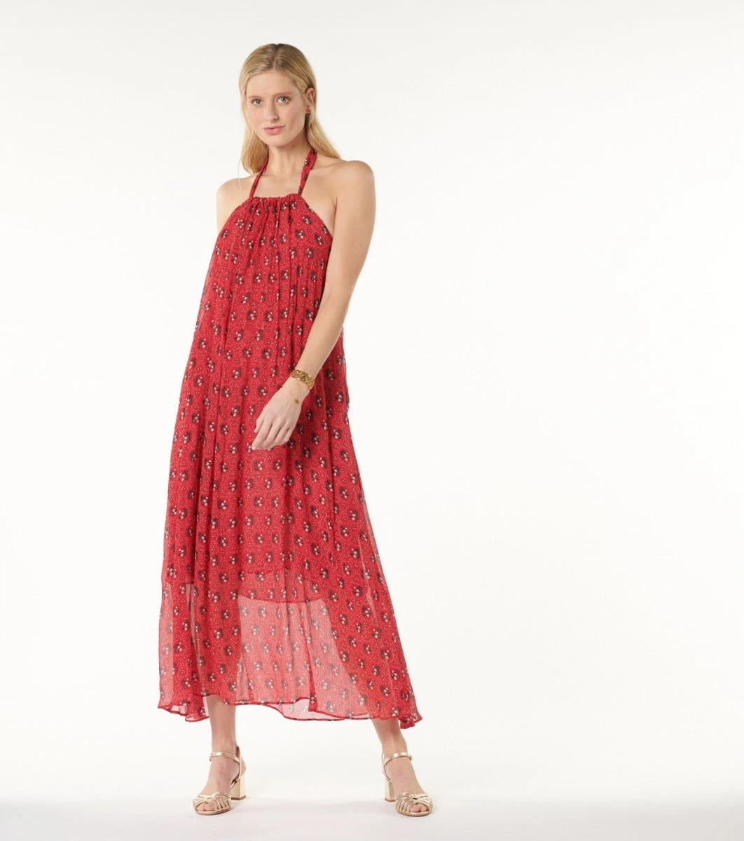 Robe RUBINA Mouries Rouge 4 Robe RUBINA Mouries Rouge – Image 4