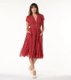 Robe ST TROPEZ Mouries Rouge