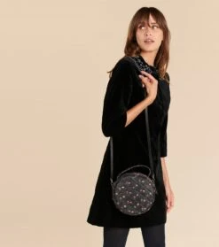 Robe SUZON Velours Stretch Noir -Mode Vêtements Magasin robe suzon.4