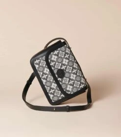 Sac BISO Mosaïque Noir écru