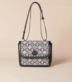 Sac BISO Mosaïque Noir écru 9 Sac BISO Mosaïque Noir écru -Mode Vêtements Magasin sac amar .2