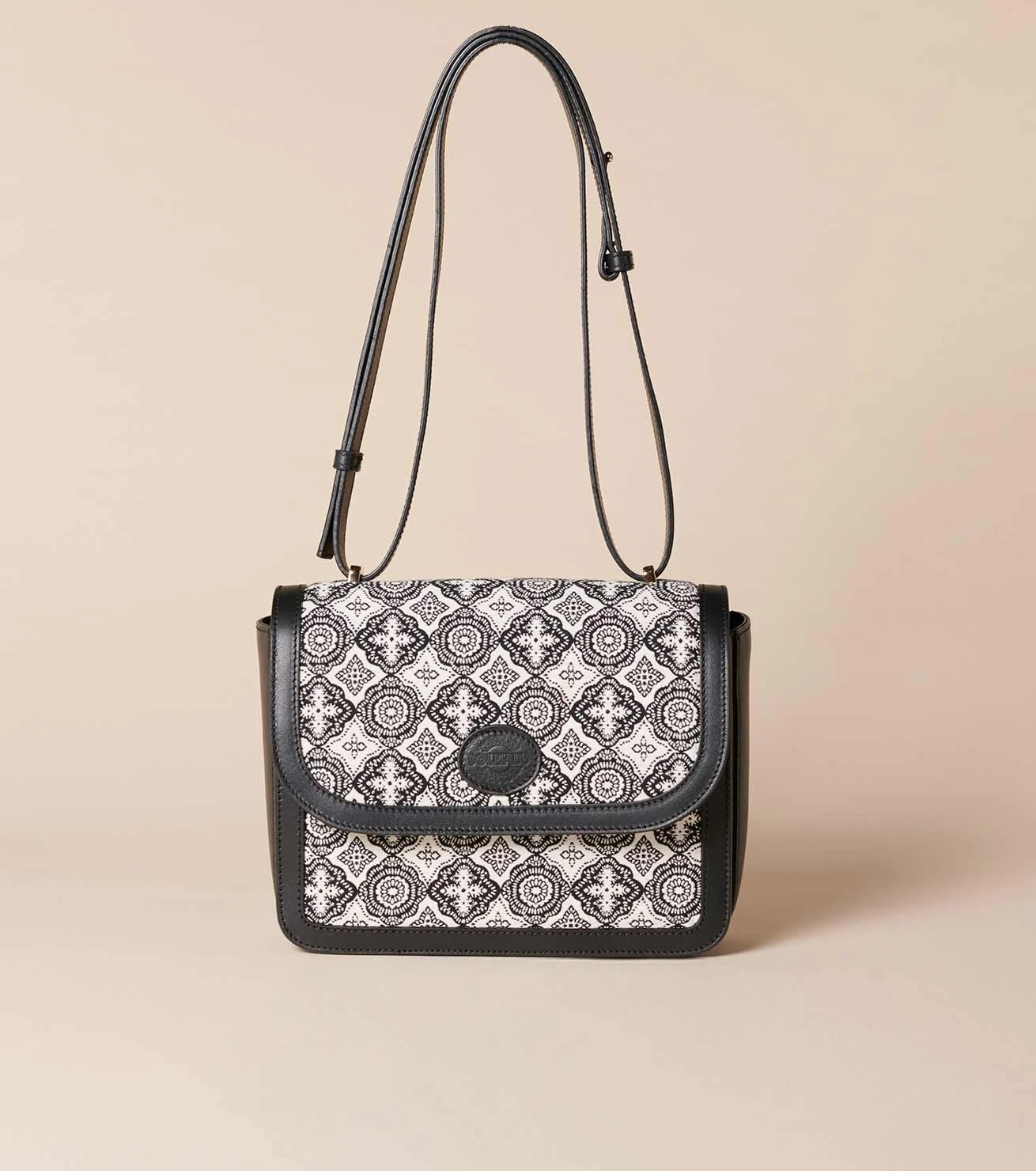 Sac BISO Mosaïque Noir écru 3 Sac BISO Mosaïque Noir écru – Image 3