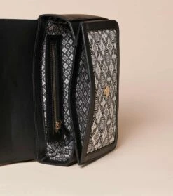 Sac BISO Mosaïque Noir écru 12 Sac BISO Mosaïque Noir écru -Mode Vêtements Magasin sac amar .3