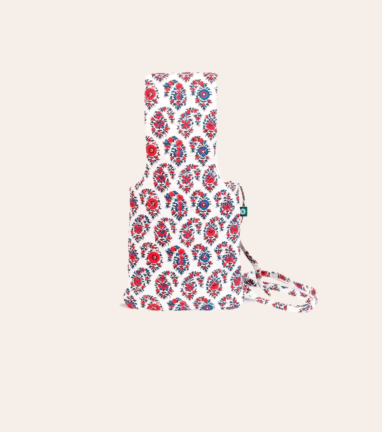 Sac Matelassé HONORE Coton Pondichéry écru 1 Sac Matelassé HONORE Coton Pondichéry écru