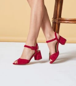 Sandales LOLETTA Framboise -Mode Vêtements Magasin sandales loletta.1 1