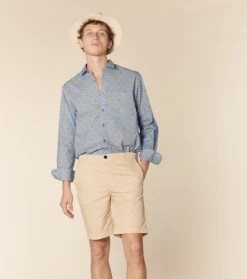 Short GARRY Twill Sable