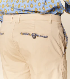 Short GARRY Twill Sable -Mode Vêtements Magasin short garry sable.3