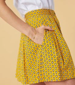 Short VALENTINA MOUCHE Bouton D'or