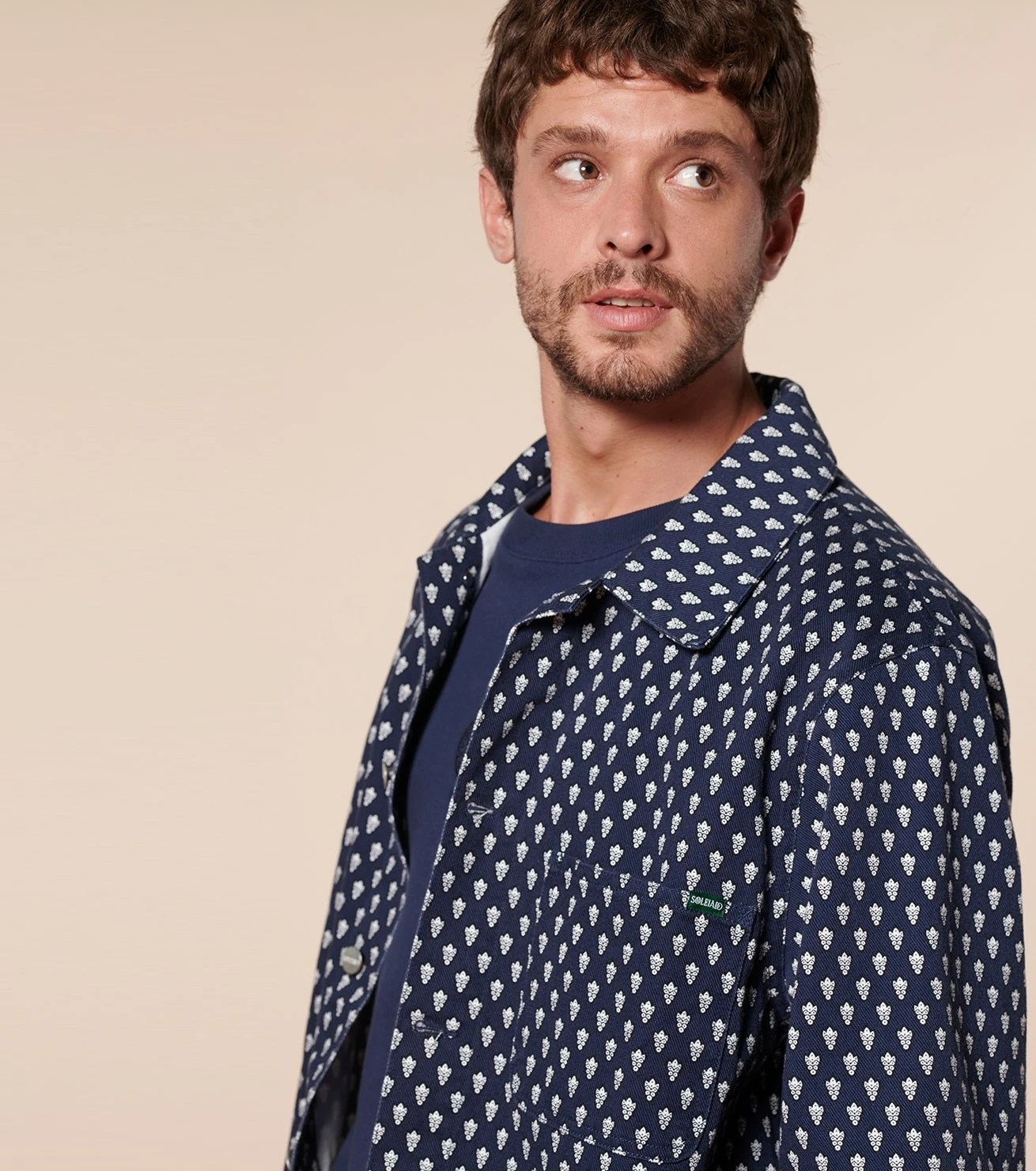 Veste THEODORE Mouche Marine 2 Veste THEODORE Mouche Marine – Image 2