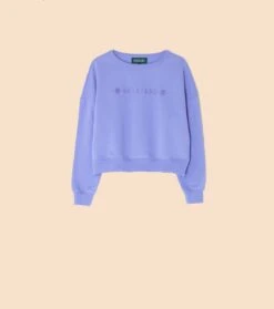 Sweat-shirt MARTHA Molleton Lavande