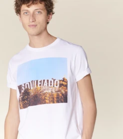 Tee-shirt MARIUS Blanc Print Souleiado