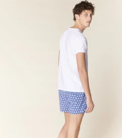 Tee-shirt OLIVIER Blanc Patchwork Souleiado -Mode Vêtements Magasin t shirt olivier blanc