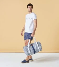 T-Shirt OLIVIER Patchwork Blanc -Mode Vêtements Magasin t shirt olivier.3