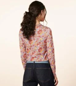 T-Shirt THEA Alice Bleu Rose -Mode Vêtements Magasin t shirt thea alice.4