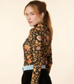 T-Shirt THEODORA Cassis Noir 9 T-Shirt THEODORA Cassis Noir -Mode Vêtements Magasin t shirt theodora cassis.4