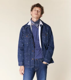 Surchemise THEODORE Merveille Bleu Denim 8 Surchemise THEODORE Merveille Bleu Denim -Mode Vêtements Magasin theodore denim.1