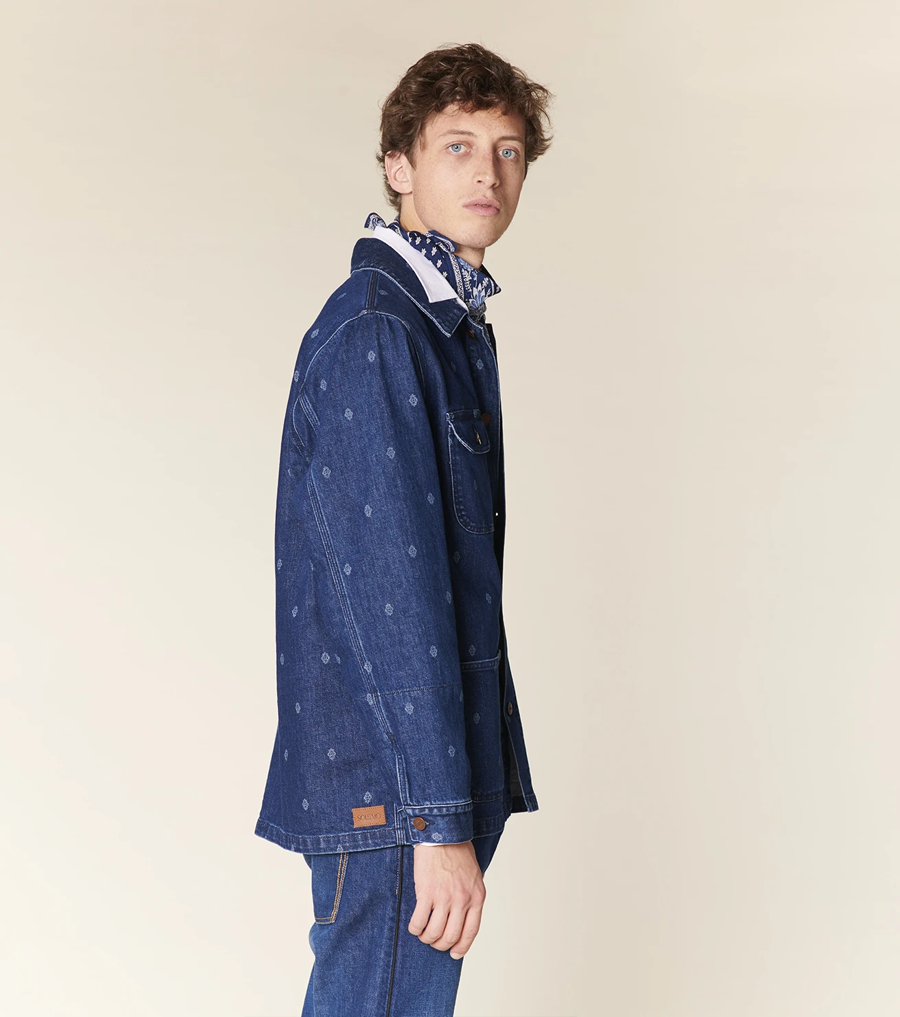 Surchemise THEODORE Merveille Bleu Denim 2 Surchemise THEODORE Merveille Bleu Denim – Image 2