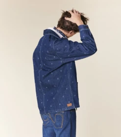 Surchemise THEODORE Merveille Bleu Denim 7 Surchemise THEODORE Merveille Bleu Denim -Mode Vêtements Magasin theodore denim.4