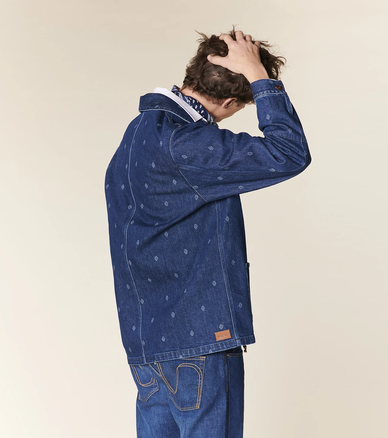 Surchemise THEODORE Merveille Bleu Denim 3 Surchemise THEODORE Merveille Bleu Denim – Image 3