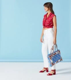 Top DOMITILLE Baux De Provence Rouge -Mode Vêtements Magasin top domitille