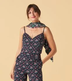 Top LALIA Baux De Provence Noir -Mode Vêtements Magasin top lalia.4jpg