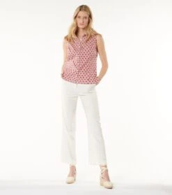 Top VERANA Trèfle Rouge -Mode Vêtements Magasin top verrana