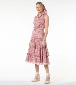 Top VERANA Trèfle Rouge -Mode Vêtements Magasin top verrana.4