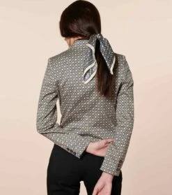 Veste AUGUSTINE Mini Mosaïque Noir & Nacre -Mode Vêtements Magasin veste augustine mosaique.2