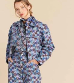 Veste BLEUETTE Liberto Bleu Lavande