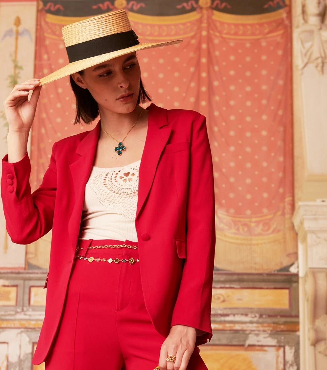 Veste FLAVIE Fuchsia 2 Veste FLAVIE Fuchsia – Image 2